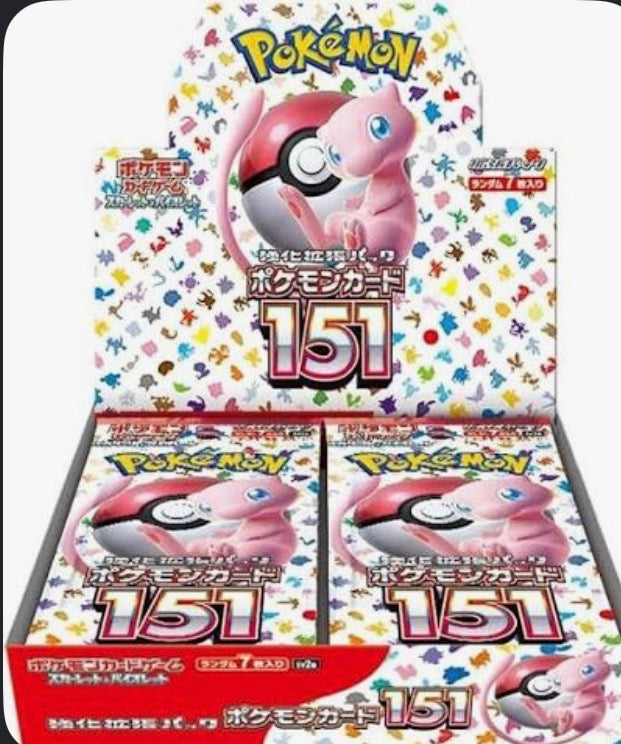 Pokémon TCG: Pokémon Card 151 SV2a Booster Box (Japonca)
