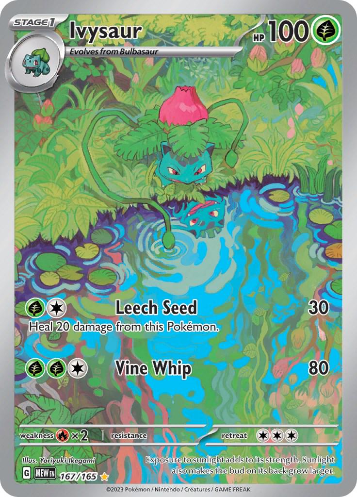Pokémon TCG: Ivysaur #167/165 – Tekli Kart (İngilizce)