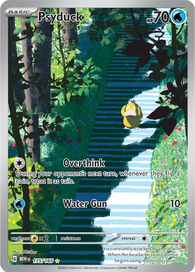 Pokémon TCG: Psyduck #175/165 – Tekli Kart (İngilizce)