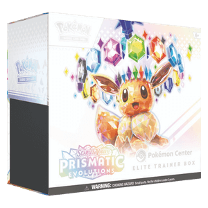 Pokémon TCG: Prismatic Evolutions Pokémon Center Elite Trainer Box (İngilizce)