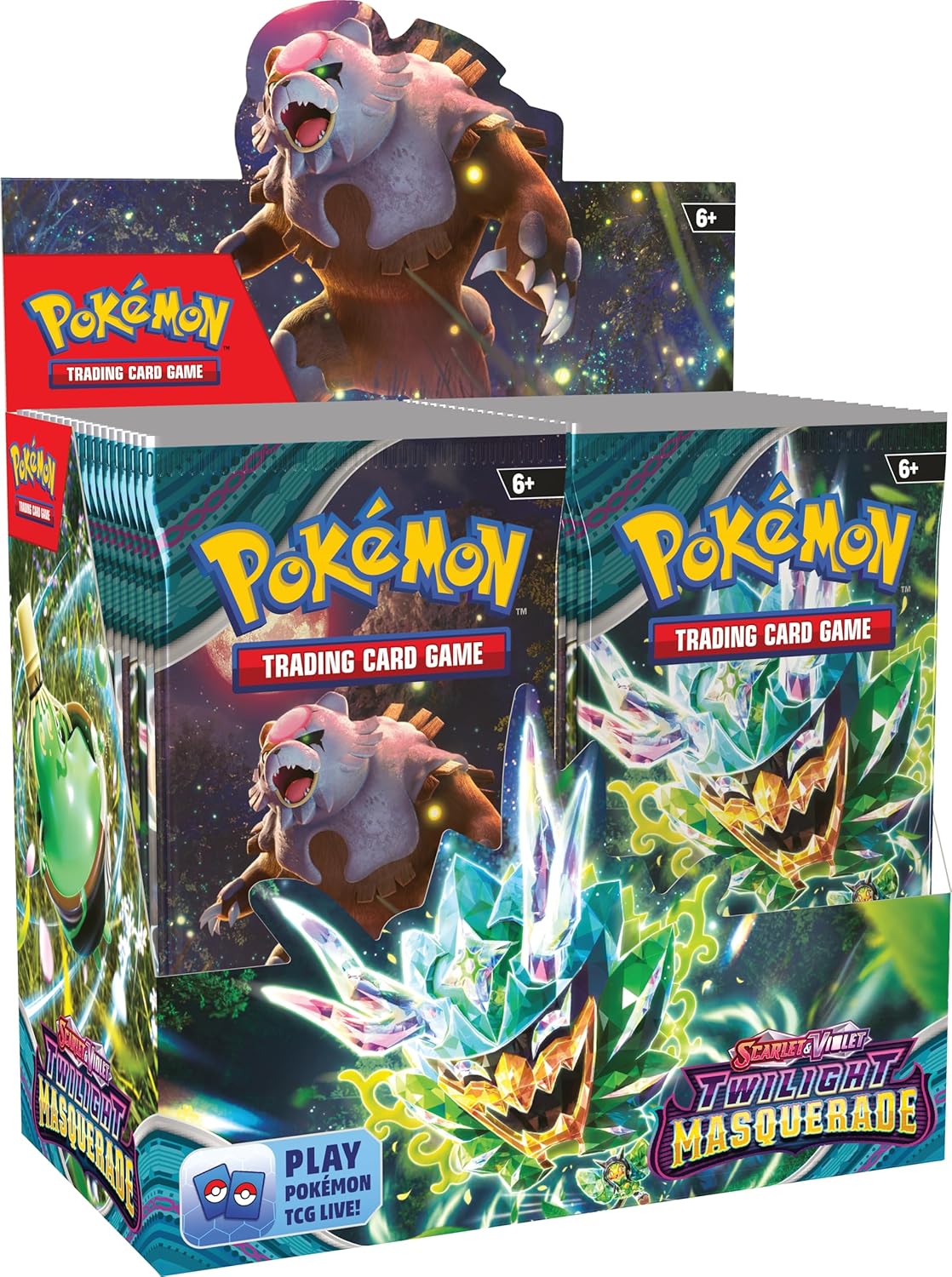 Pokémon TCG: Twilight Masquerade Booster Box (İngilizce)